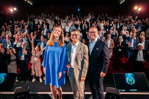 34 Jahre AfW Jubiläum – AfW Vorstand mit Gästen