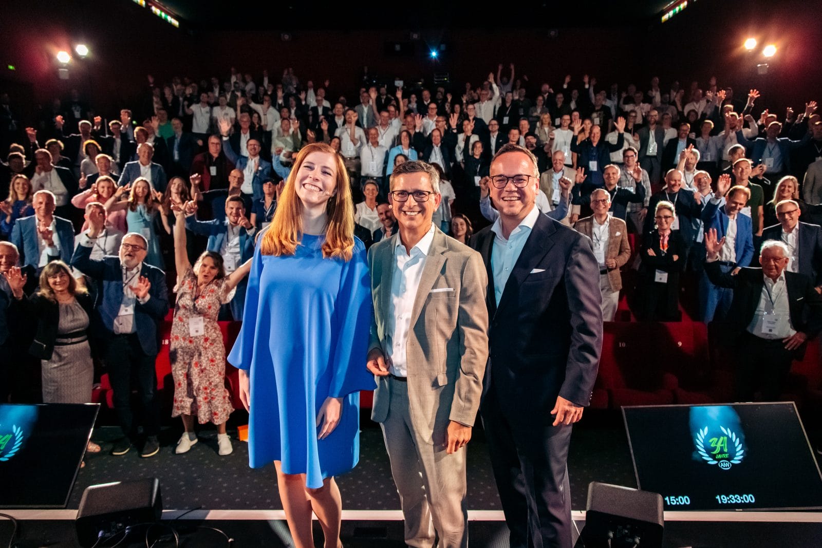 34 Jahre AfW Jubiläum – AfW Vorstand mit Gästen