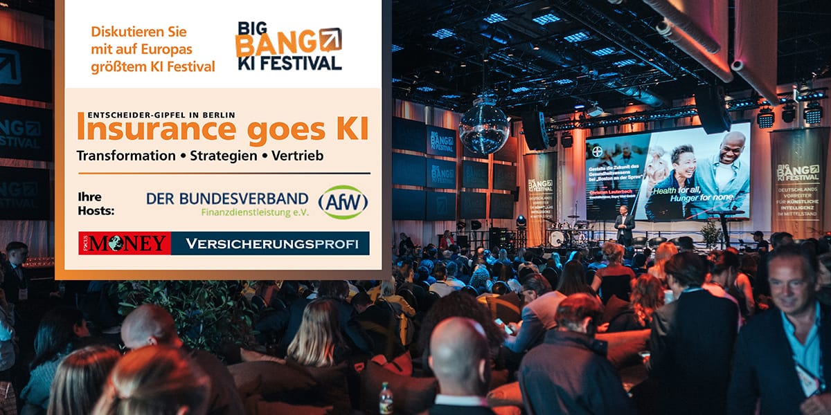 BIG BANK KI FESTIVAL mit dem AfW Verband